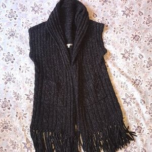 “Cabi” long sweater vest